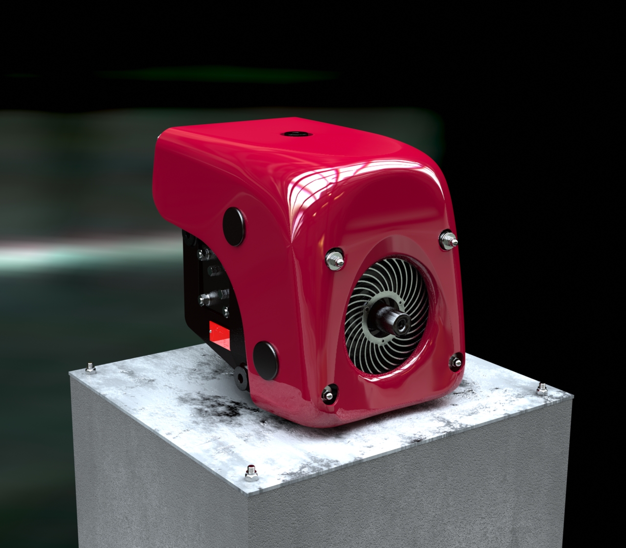 3D CGI - XK12 Compressor Unit